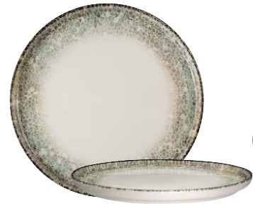27 cm Ø Assiette à plats Rust Green