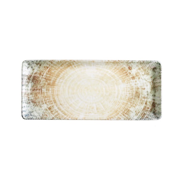 35x15 cm Assiette rectangulaire Bone Rotondo