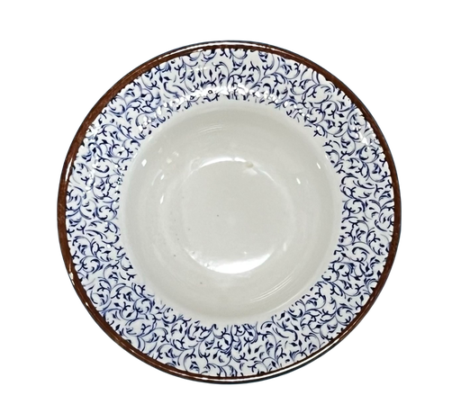 [BAO0002] 24 cm (Ø) Assiette creuse Grecque